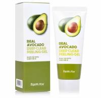 FarmStay Real Avocado Deep Clear Пилинг-скатка с экстрактом Авокадо