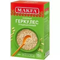 Макфа Хлопья Геркулес традиционный, 400 г