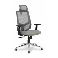 Компьютерное кресло College HLC-1500HLX (HLC-1500F-1D-1/Grey) офисное, обивка: текстиль, цвет: серый