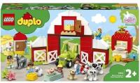 LEGO Duplo Town Конструктор Фермерский трактор сарай и животные, 10952