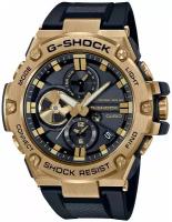 Наручные часы CASIO G-Shock GST-B100GB-1A9, золотой, черный