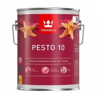 Эмаль алкидная стойкая матовая Pesto 10 (Песто 10) TIKKURILA 2,7 л белая (база А)