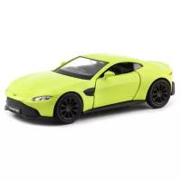 Спортивный автомобиль RMZ City Aston Martin Vantage 2018 (554044) 1:32, 13 см, желтый