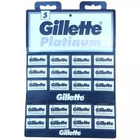 Лезвия для Т-образного станка Gillette Platinum
