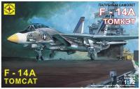 Сборная модель Моделист Палубный самолет F-14A, Томкэт, 1/72 207204