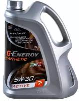 Синтетическое моторное масло G-Energy Synthetic Active 5W-30, 5 л