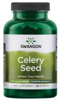 Swanson Celery Seed - Maximum Strength (Семена сельдерея - Максимальная сила) 500 мг 180 капсул