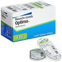 Мягкие контактные линзы Optima FW 4pk /Диоптрии -2.00/Радиус 8.4/