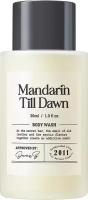 Гель для душа с ароматом пряного мандарина Derma:B Narrative Body Wash Mandarin Till Dawn 30 мл