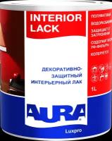 Лак для дерева Aura Luxpro Interior Lack полуматовый 1л