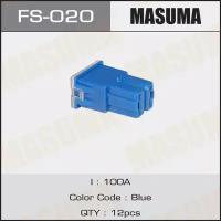 Fs-020_предохранитель силовой тип мама 100a синий Masuma FS-020