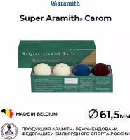 Бильярдные шары 61,5 мм Супер Арамит Каром / Super Aramith Carom 61,5 мм 4 шт