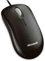 Мышь проводная Microsoft Basic чёрный USB 4YH-00007