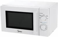 Микроволновая печь MIDEA MM720CY6-W объем 20 л, мощность 700 Вт, механическое управление, белая