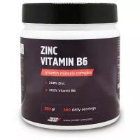 Zinc Vitamin B6 / PROTEIN. COMPANY / Цинк + Витамин B6 / Порошок / 360 порций / 360 грамм / вкус натуральный