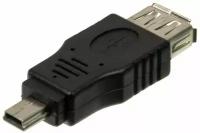 Переходник Ningbo mini USB B (m) USB A(f)