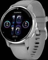 Умные часы Garmin Venu 2 Plus Wi-Fi, серебристый/серый