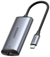Сетевой адаптер Ugreen USB C 3.1 - LAN RJ45 2.5G (70446)