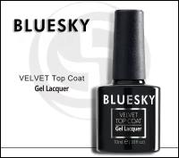 BlueSky, Топ для гель-лака матовый Velvet, 10 мл