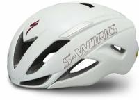 Шлем Specialized S-Works Evade II MIPS, S Metallic White / Maroon