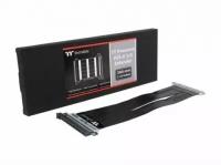 Кабель Thermaltake PCI Express Extender/Black/PCIE 16X/300mm RTL {10}