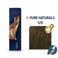 Wella Professionals Koleston Perfect Me+ - Велла Колестон Перфект Ми+ Стойкая крем-краска для волос, 60 мл - Колестон 5/0 Светло-коричневый натуральный