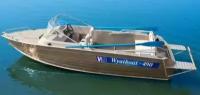 Моторная лодка Wyatboat-490/ Алюминиевый катер/ Лодки Wyatboat