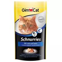 Лакомство для кошек GimCat Schnurries Лакомые сердечки с лососем