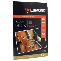 Бумага Lomond A4 Premium Photo Paper 1101111 195 г/м², 20 л, белый