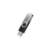 Флеш-накопитель USB 64GB Netac U505 чёрный/серебро (NT03U505N-064G-20BK)