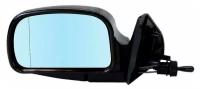 Зеркало боковое левое ВАЗ 2108-15 модель ЛТА-9 Г с тросовым приводом регулировки, с асферическим противоослепляющим отражателем голубого тона Без Обогрева