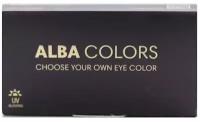 Цветные контактные линзы Alba Colors Hazel Intense 3 месяца / -5.00 / 8.6 / 14.5