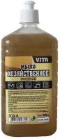 Жидкое мыло 1 литр Хозяйственное, Ecoline "VITA"