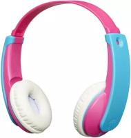 Детские наушники JVC HA-KD9BT Tinyphones Wireless Headphones розовый/голубой