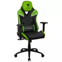 Компьютерное кресло ThunderX3 TC5 игровое, обивка: искусственная кожа, цвет: neon green