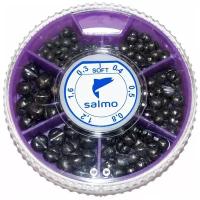 Грузила Salmo дробь SOFT мягкий 6 секц. 0.3-1.6г 100г набор 3