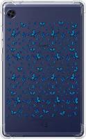 Противоударный силиконовый чехол для планшета Huawei MatePad T8/T8 8.0 Синие бабочки
