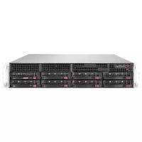 Сервер Supermicro A+ Server 2013S-C0R без процессора/без ОЗУ/без накопителей/количество отсеков 2.5" hot swap: 8/2 x 740 Вт/LAN 1 Гбит/c