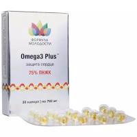 "Формула Молодости" Omega 3 Plus (Омега 3) Защита сердца капс