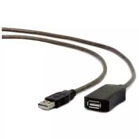 Кабель-удлинитель Cablexpert USB 2.0 активный, AM/AF, 15м (UAE-01-15M)