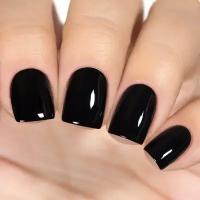 Masura Лак для ногтей Черная Кошка, черный 3,5 мл