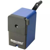 Точилка механическая BRAUBERG RoboBlue, металлический механизм, 222515 1930188