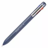 Ручка шариковая многоцветная PENTEL iZee BXC467-DC синий черный красный зеленый, 1 шт