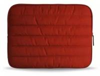 Bustha для Macbook Air/Pro 13 (18/20) чехол Puffer Sleeve Nylo/Leather (Rouge)