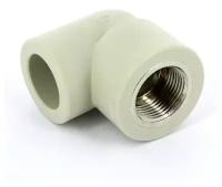 FV-PLAST Угольник переходной PP-R 25*3/4"В FV-Plast (латунь, серый) (218025)