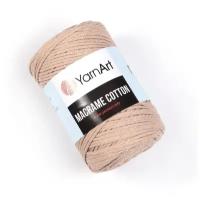 Нить вязальная YarnArt Macrame Cotton, 80 % хлопок, 20 % полиэстер, 250 г, 225 м, 1 шт., 753 225 м