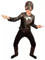 Карнавальный костюм детский Паук чёрный (116)