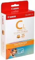 Картридж Canon E-C25L (1250B001) наклейки 54 x 86 мм для сублимационных принтеров Selphy ES1/2/3, ES20/30/40