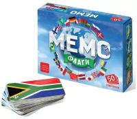 Настольные развивающие игры для детей для всей семьи Мемо "Флаги"