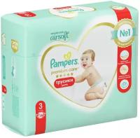 Pampers Premium Care трусики, 28 шт., белый